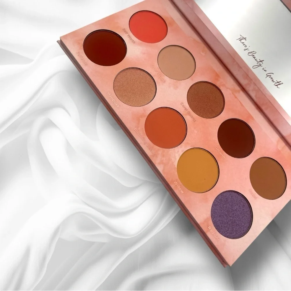 Dominique Cosmetics NWT Coral Blossom Eyeshadow Palette Never Used!